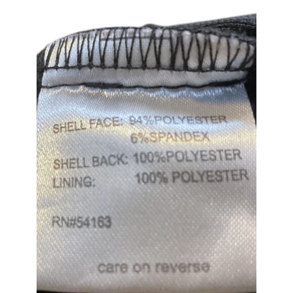 Calvin Klein Coat Jacket Women's SZ M Black Soft Shell Insulated Hood Detach - Picture 14 of 14